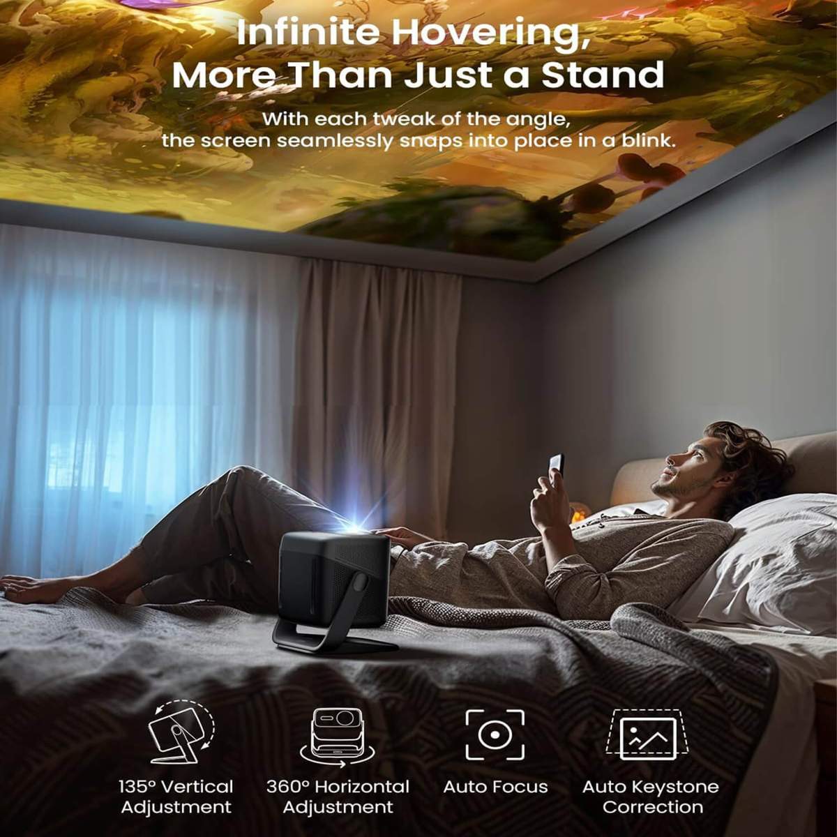 JMGO N1S Ultra — звук 20 Вт с Dolby