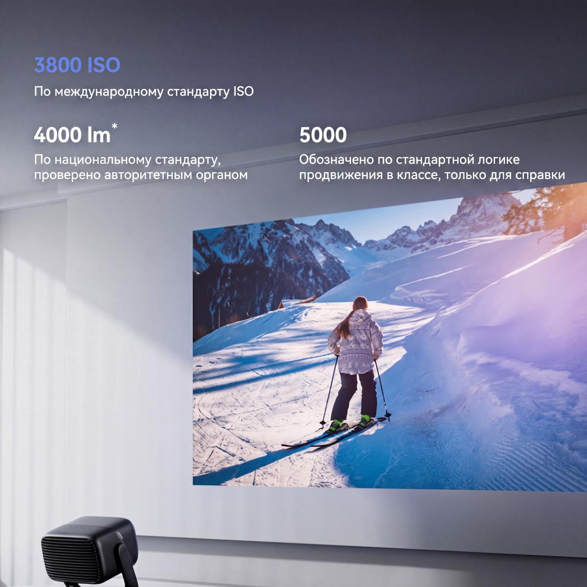 JMGO N3 Ultra — яркость 4000 CVIA-люмен днём
