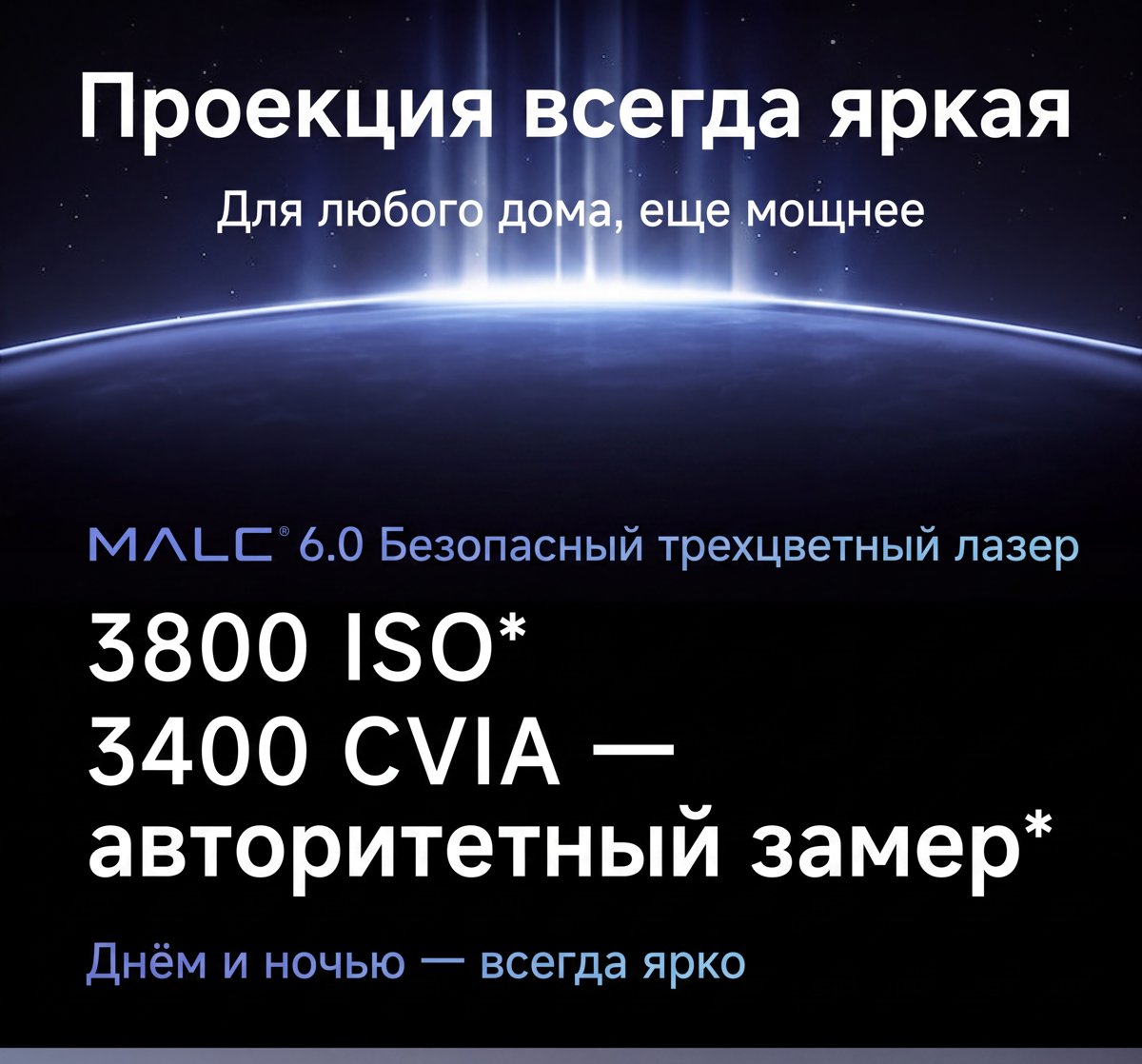JMGO N5s Pro — яркость для светлой комнаты